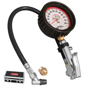 Longacre Magnum 3 ½” GID Quick Fill Tire Gauge 0-60 psi