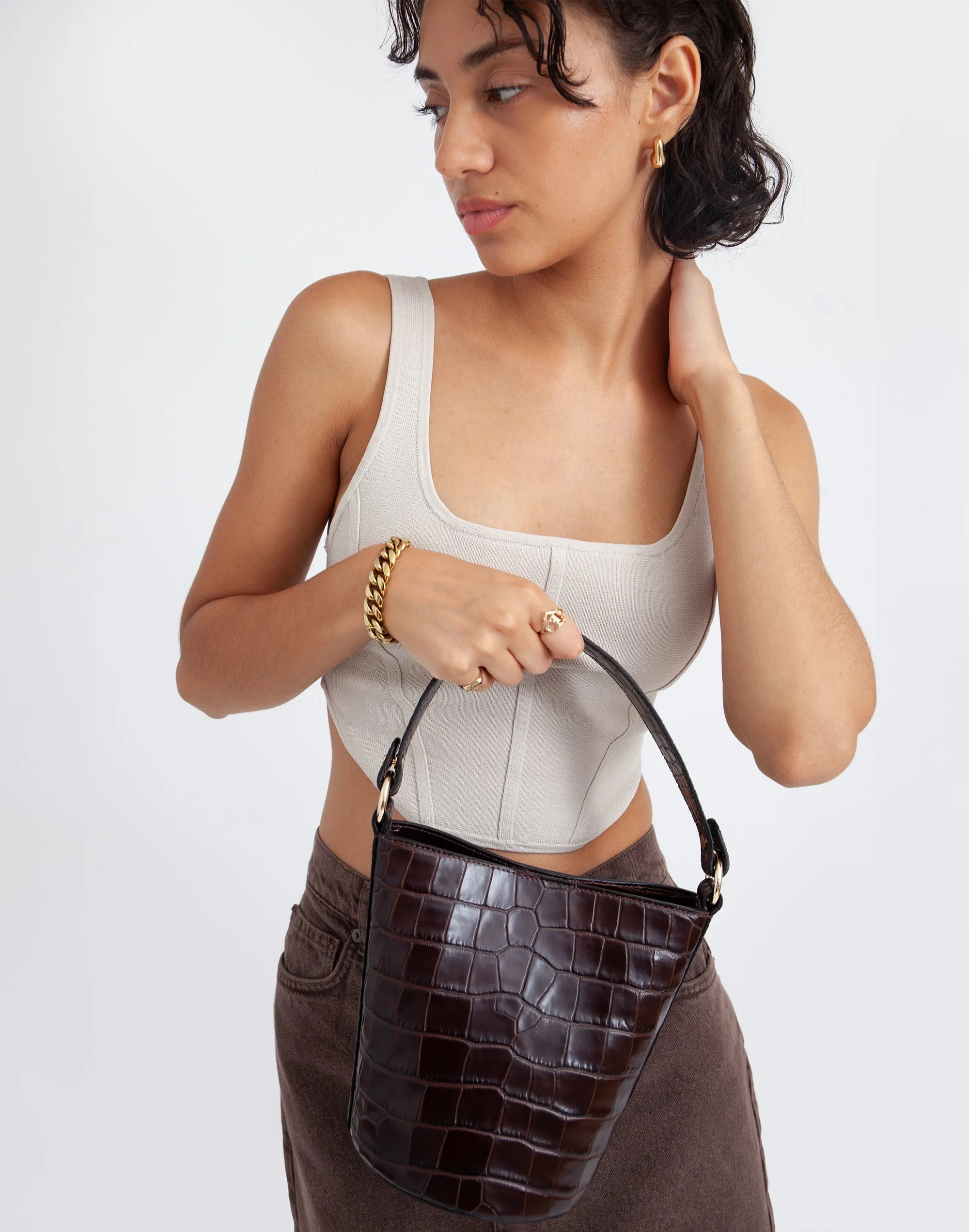 Luxe Mini Bucket Bag
