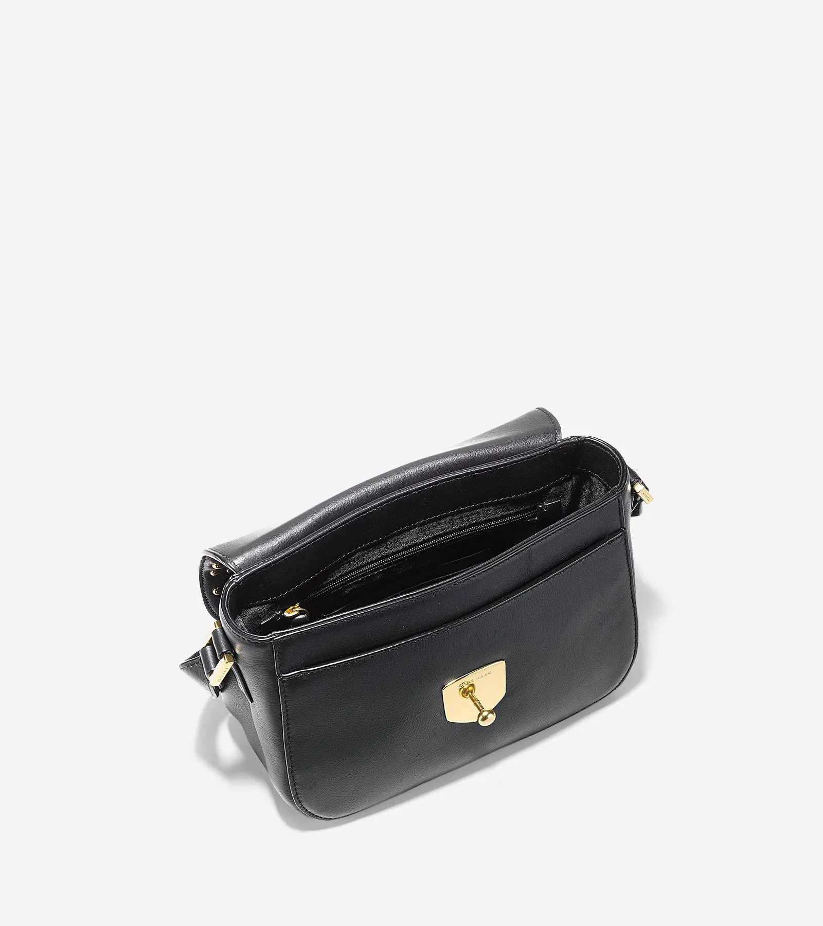 Marli Studded Mini Saddle Bag