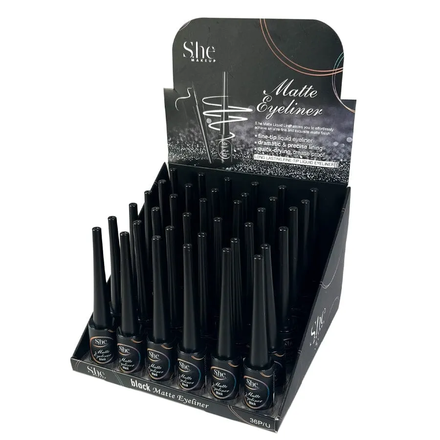 Matte Black Eyeliner (36 units)