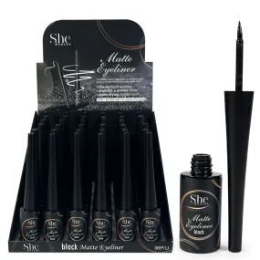 Matte Black Eyeliner (36 units)