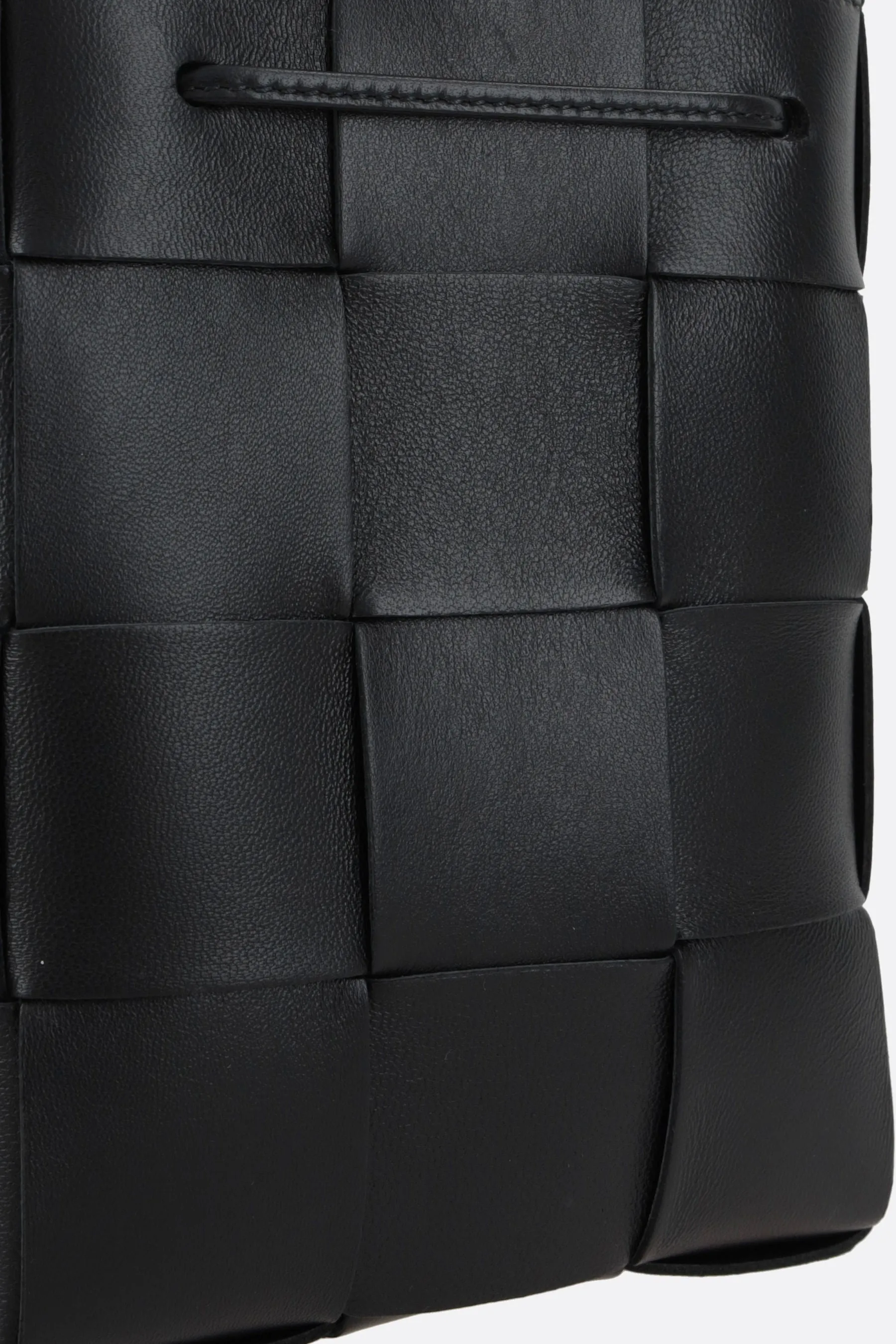 Maxi Intrecciato Woven Nappa Bucket Bag