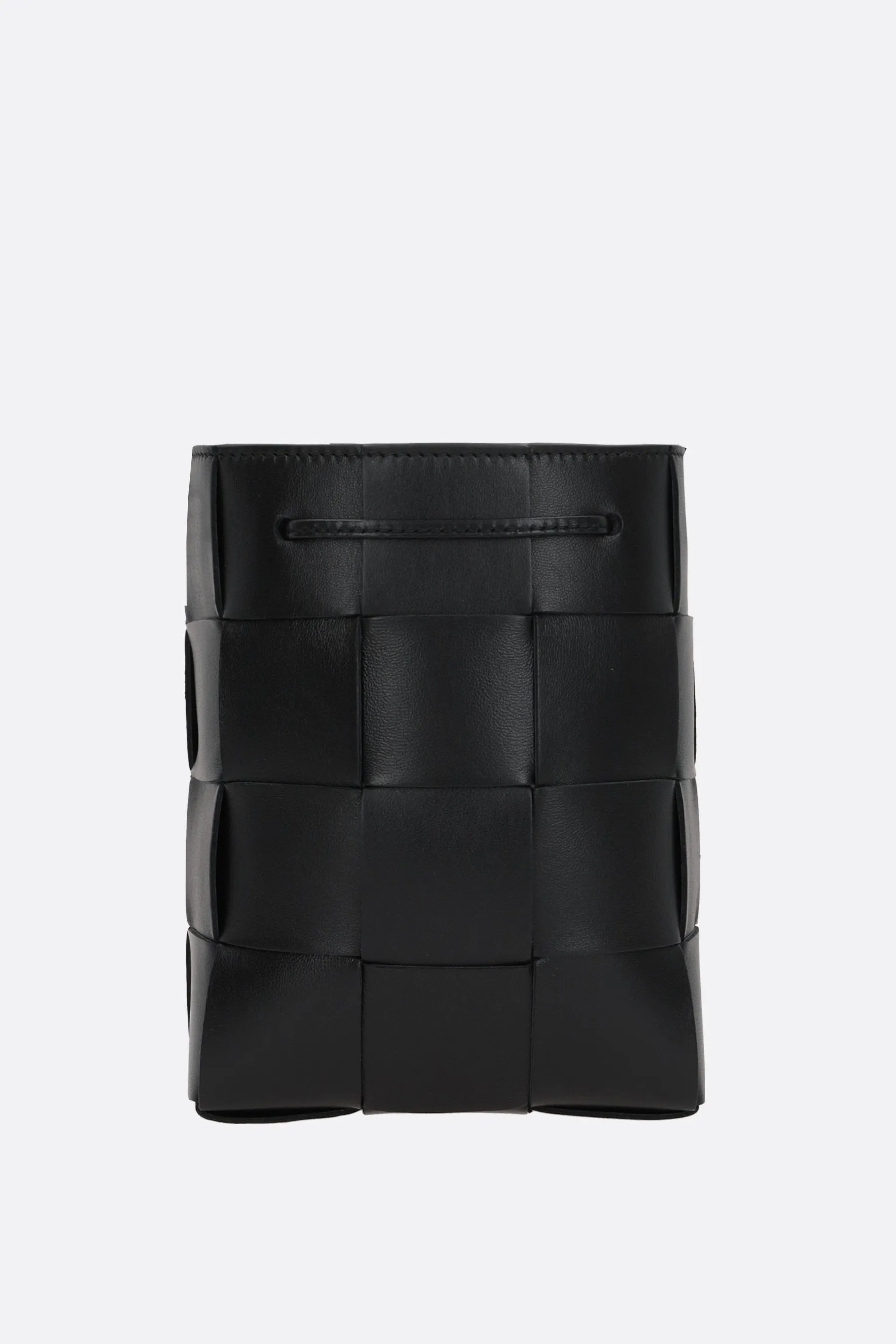 Maxi Intrecciato Woven Nappa Bucket Bag