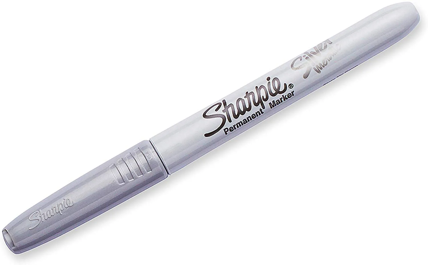 Metallic Silver Fine Tip Permanent Tire Marker