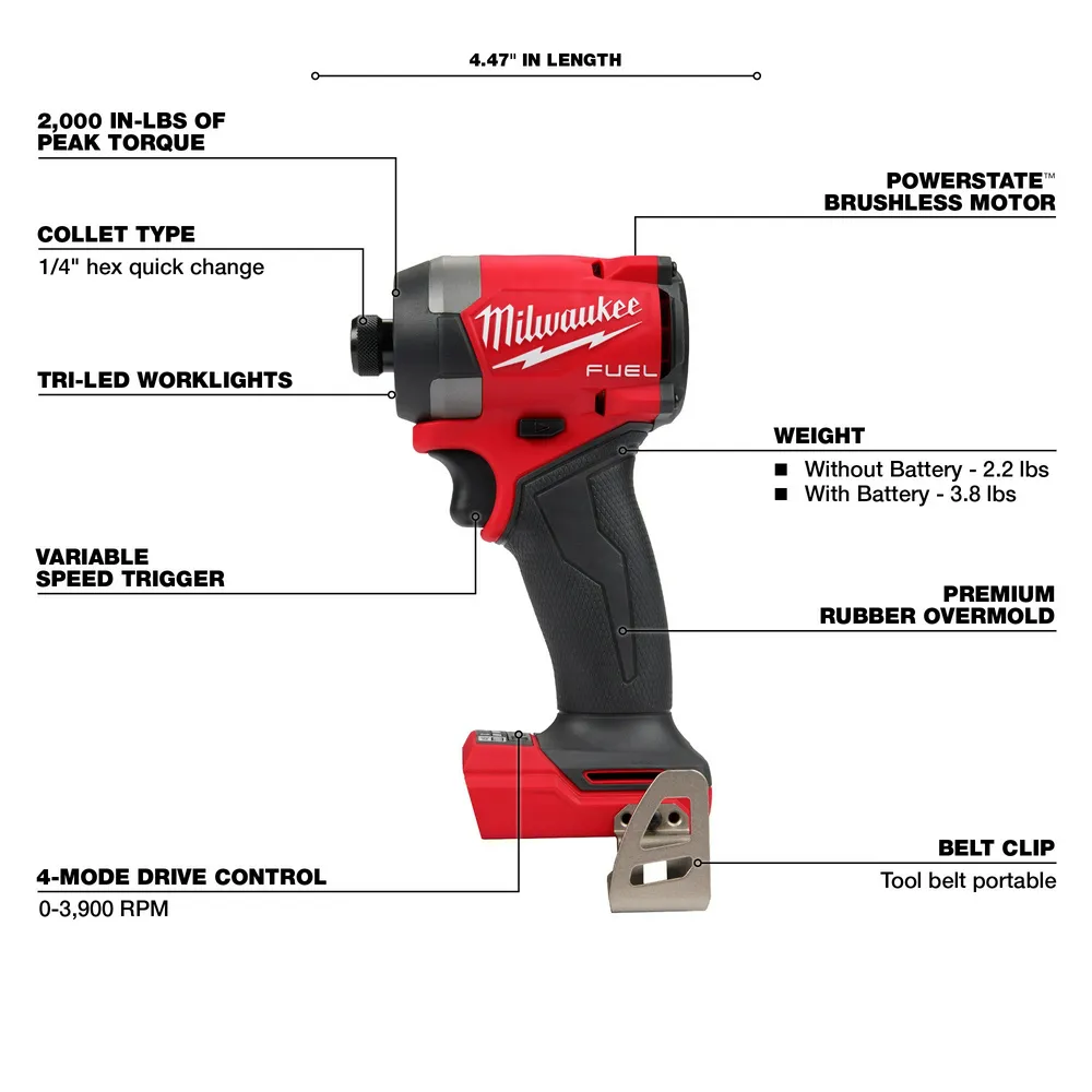Milwaukee M18 Fuel 5-Tool Combo Kit