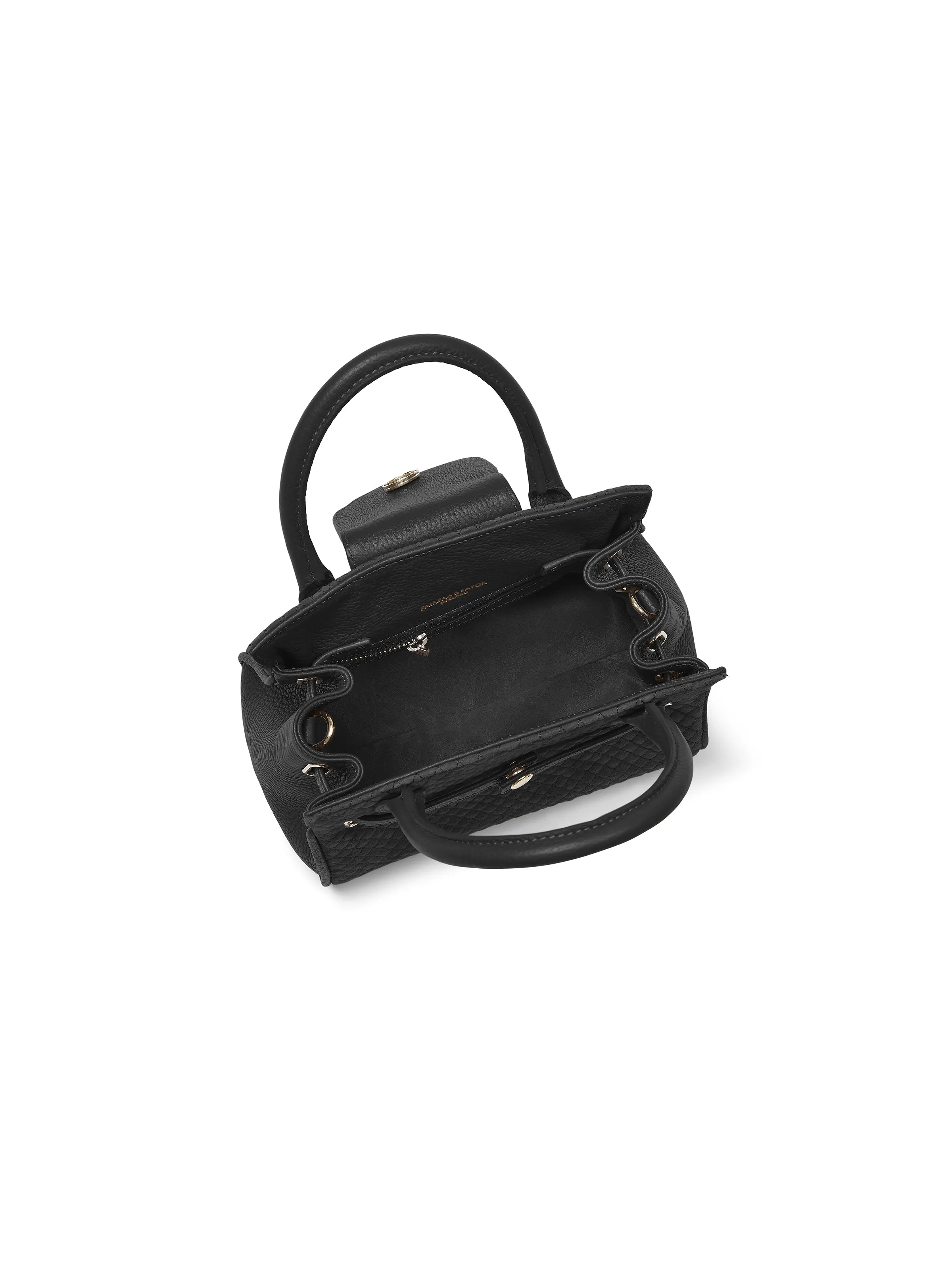 Mini Windsor Handbag - Quilted Black