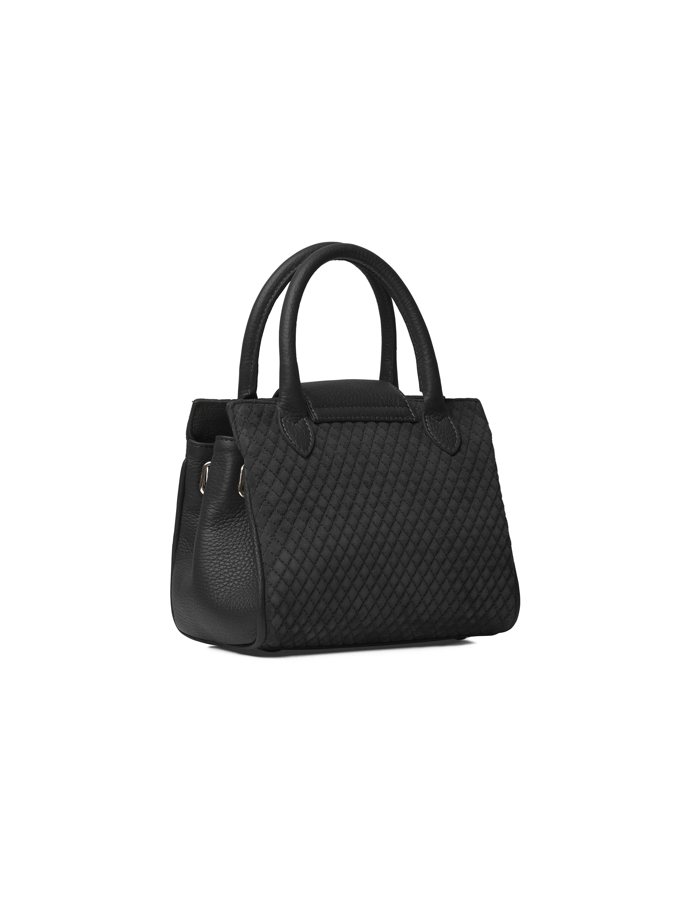 Mini Windsor Handbag - Quilted Black