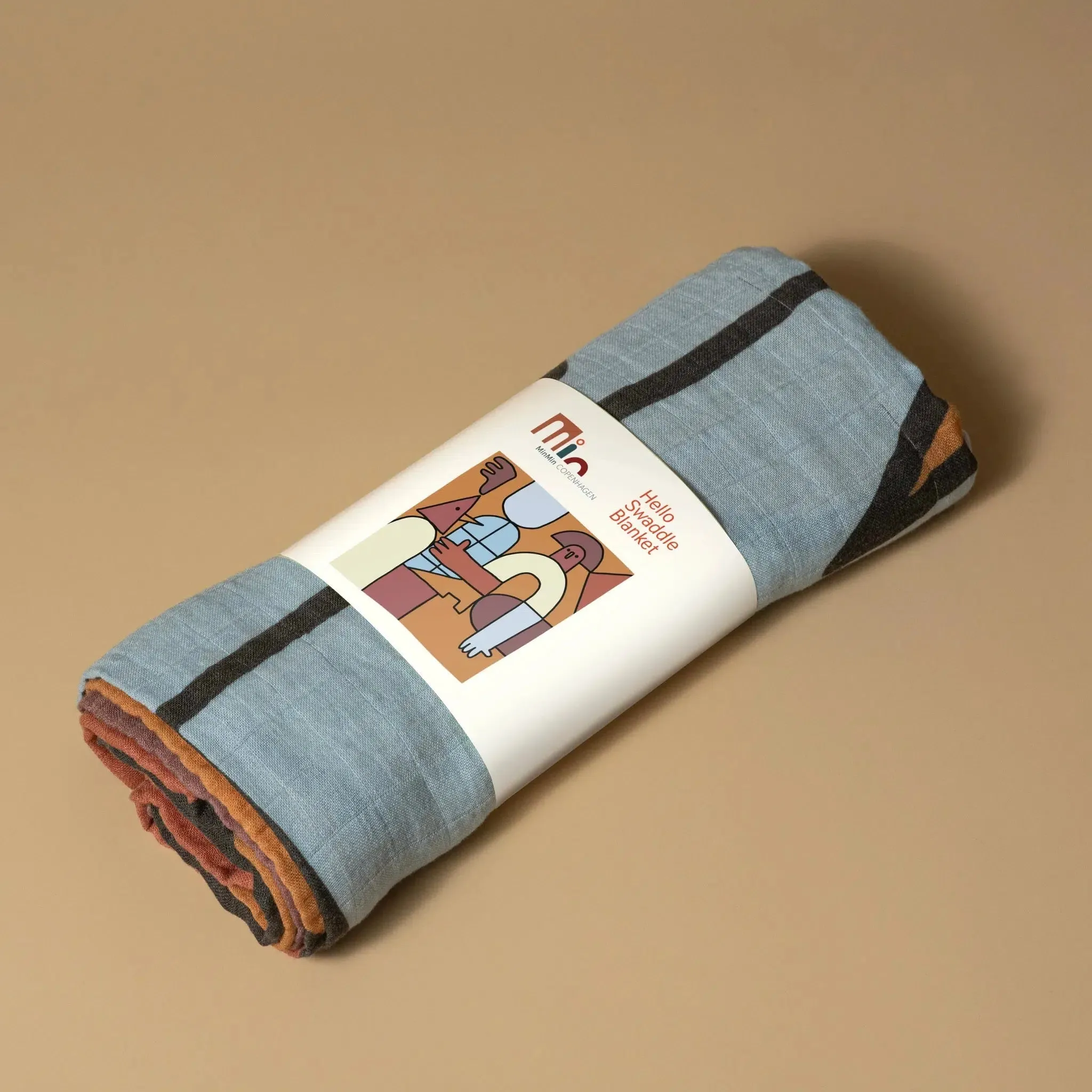 MinMin Copenhagen - Hello swaddle blanket