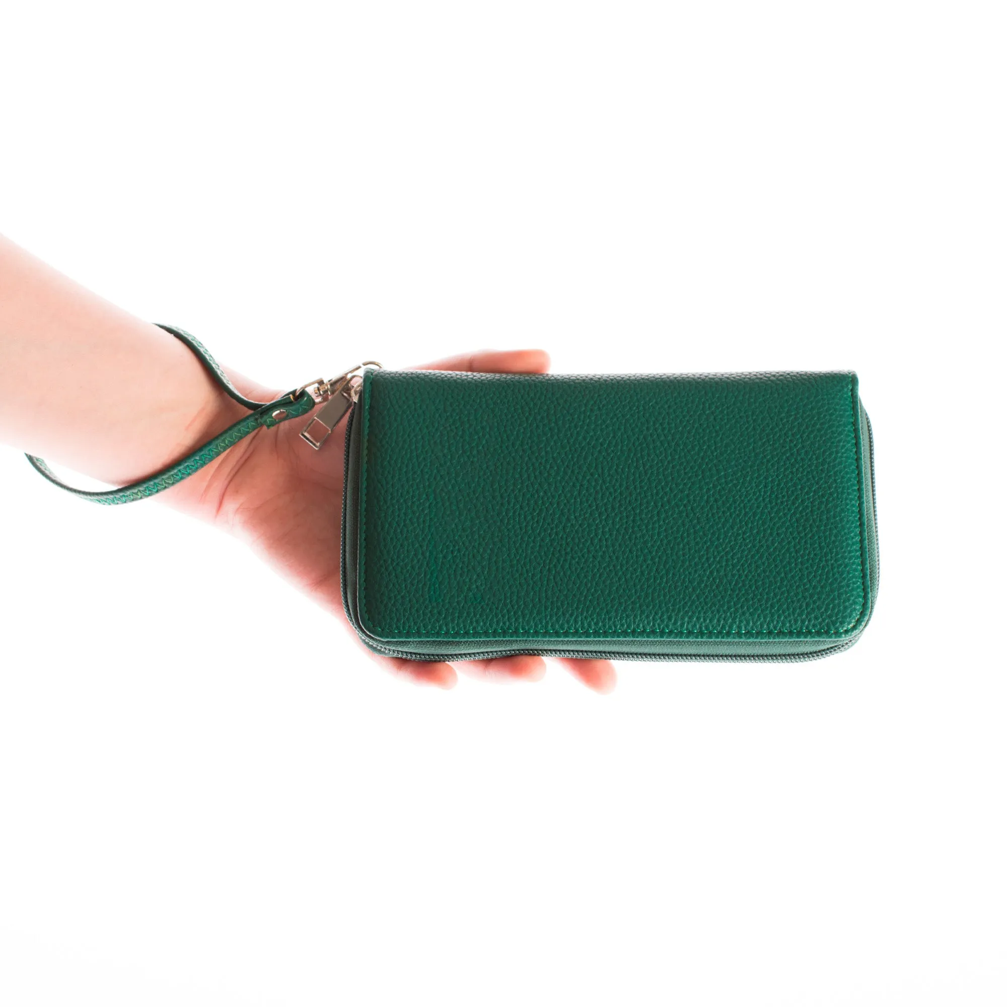 Minnesota Wild Zip Organizer Wallet Pebble