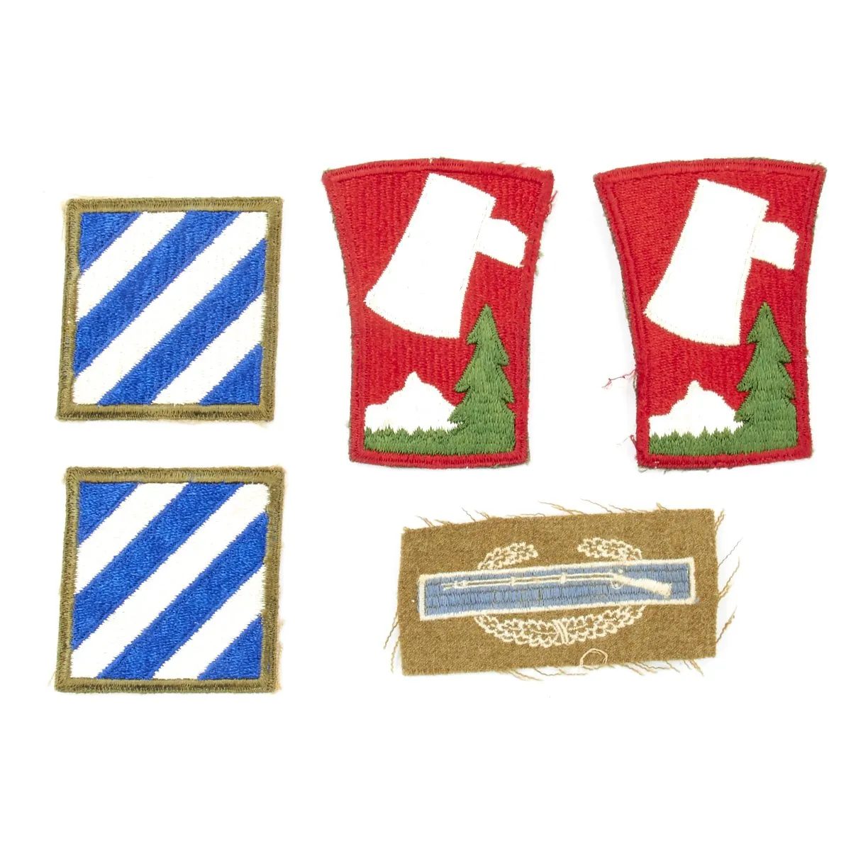 Original U.S. WWII 3rd Infantry Division Named Grouping