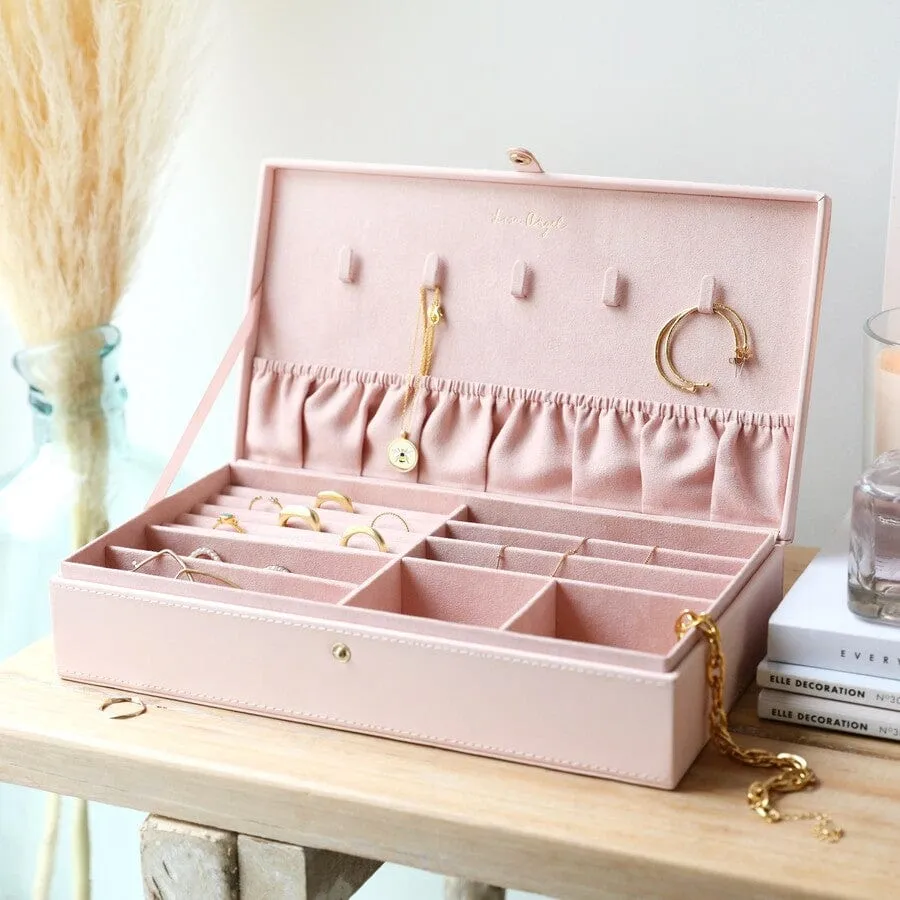 Pink Large Jewelry Case