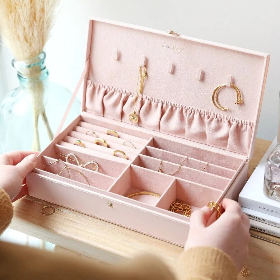 Pink Large Jewelry Case