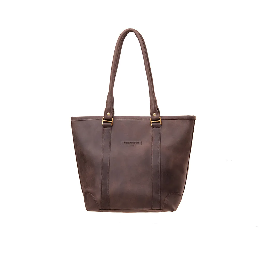 Pull-up Leather Everlyne Tote