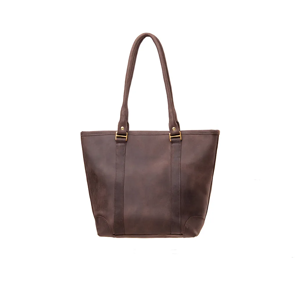 Pull-up Leather Everlyne Tote