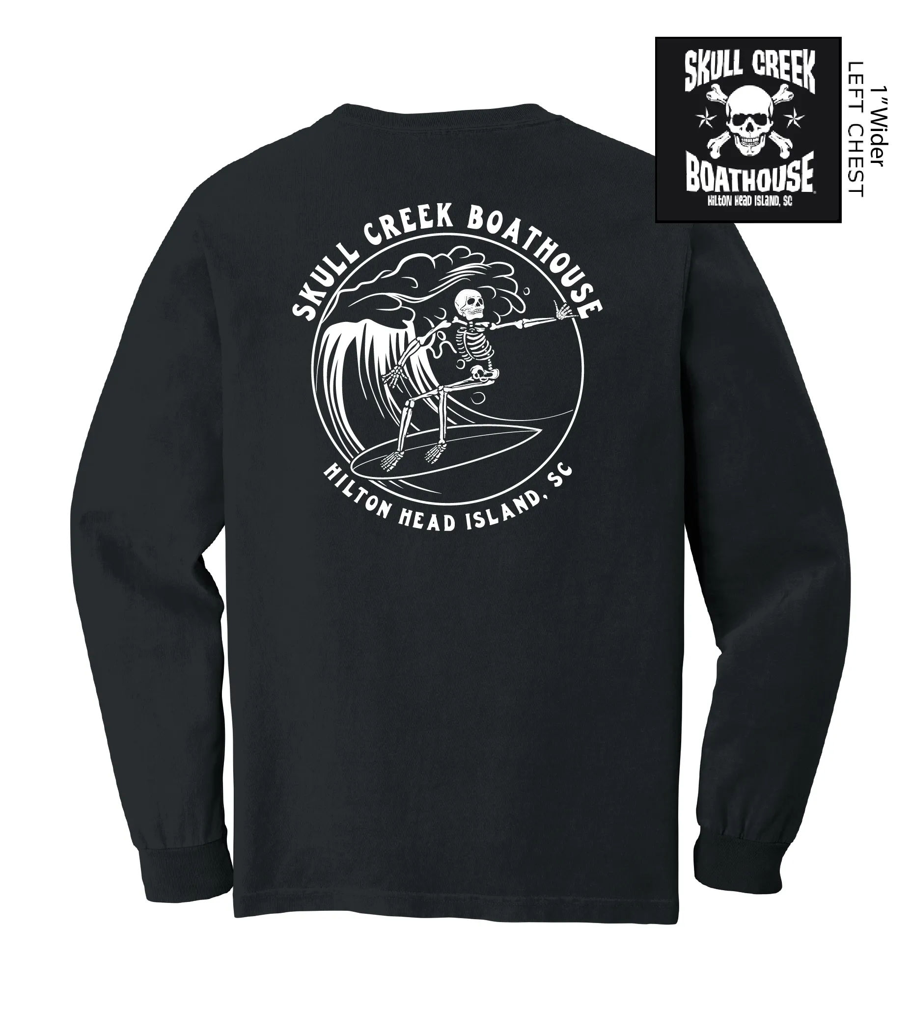 Skull Surfer Long Sleeve