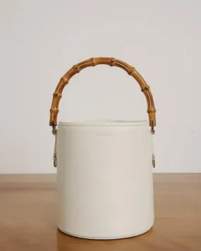 Small Soft Bucket Bamboo in Yogurt