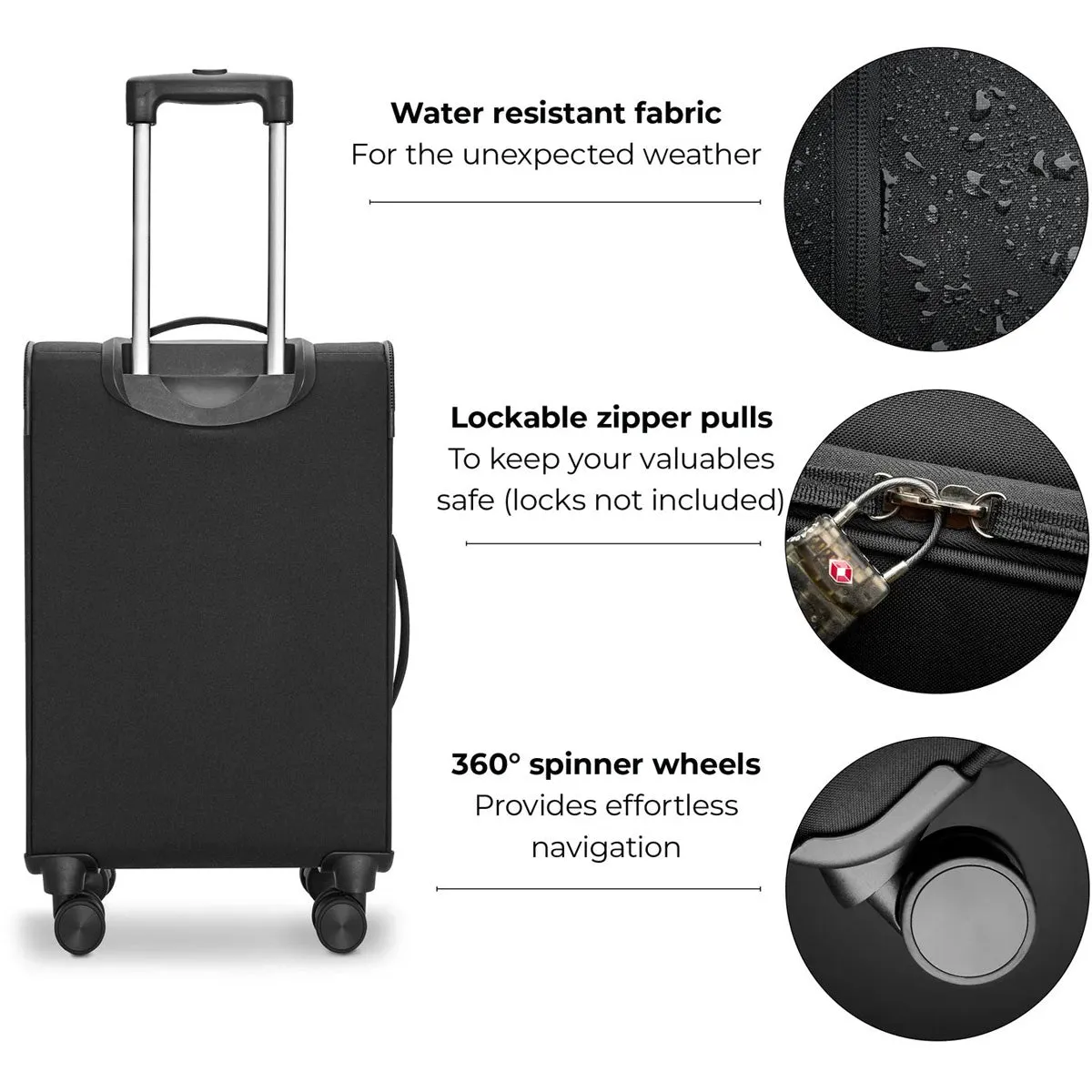Solo New York Re-Treat Carry On Spinner