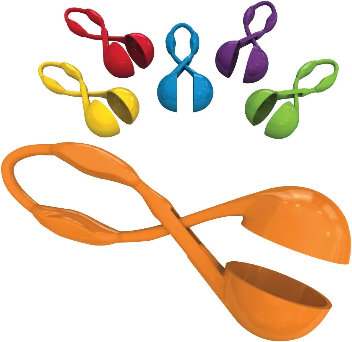 Squeezy Tweezers Set of 6