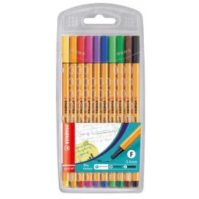 Stabilo Point 88 Fineliner Set 10pk