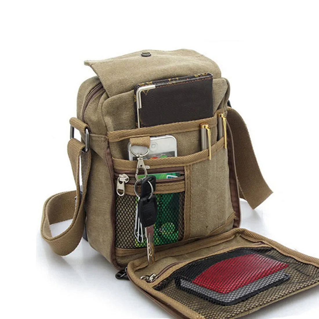 Stylish Men'S Canvas Bag