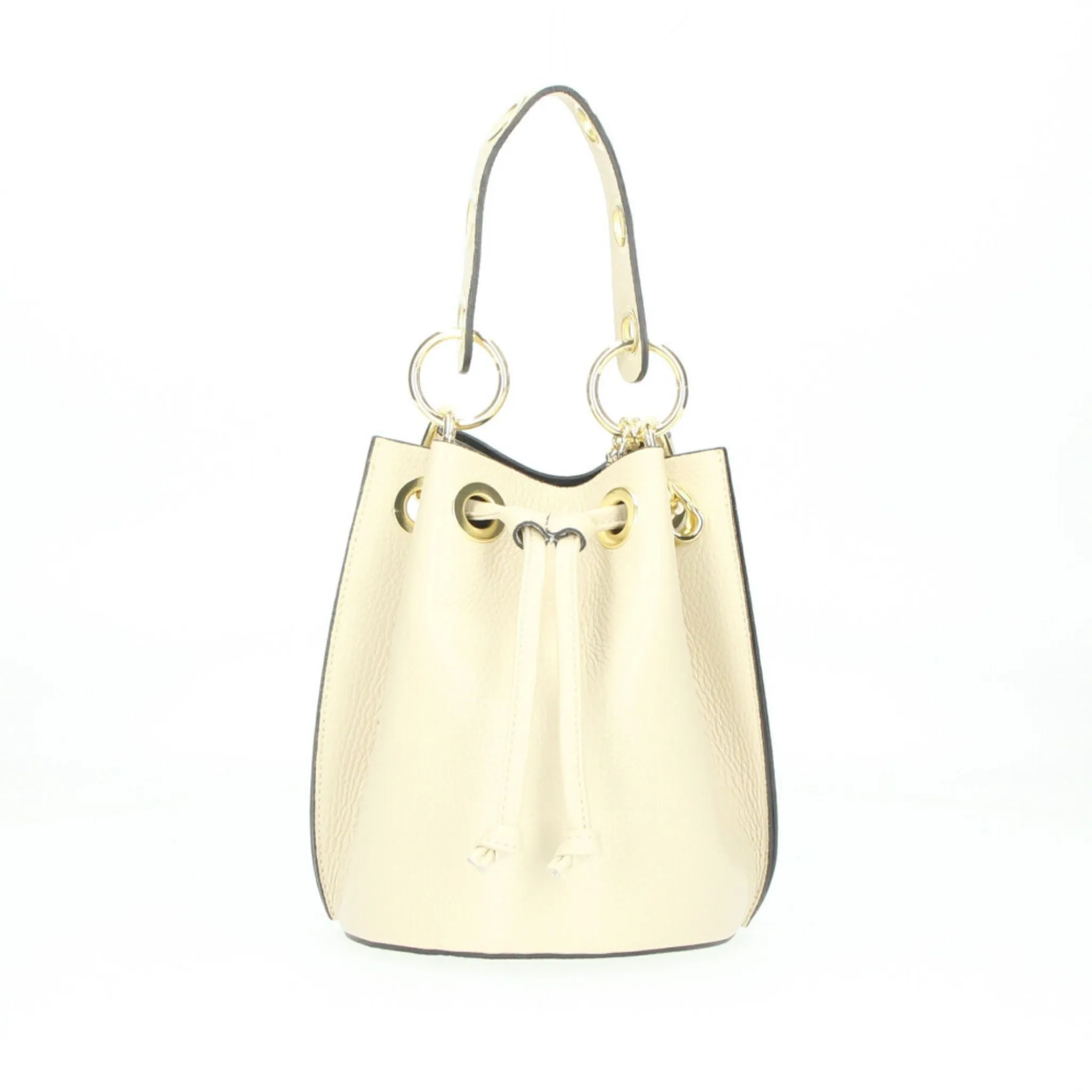 The Leather Bucket Bag
