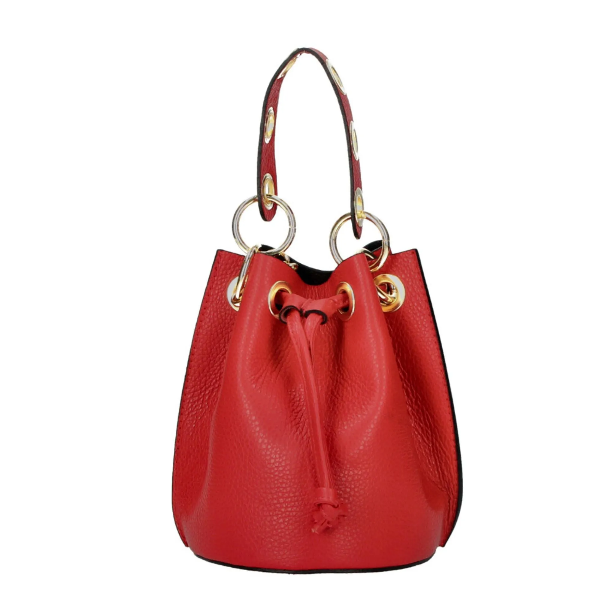 The Leather Bucket Bag