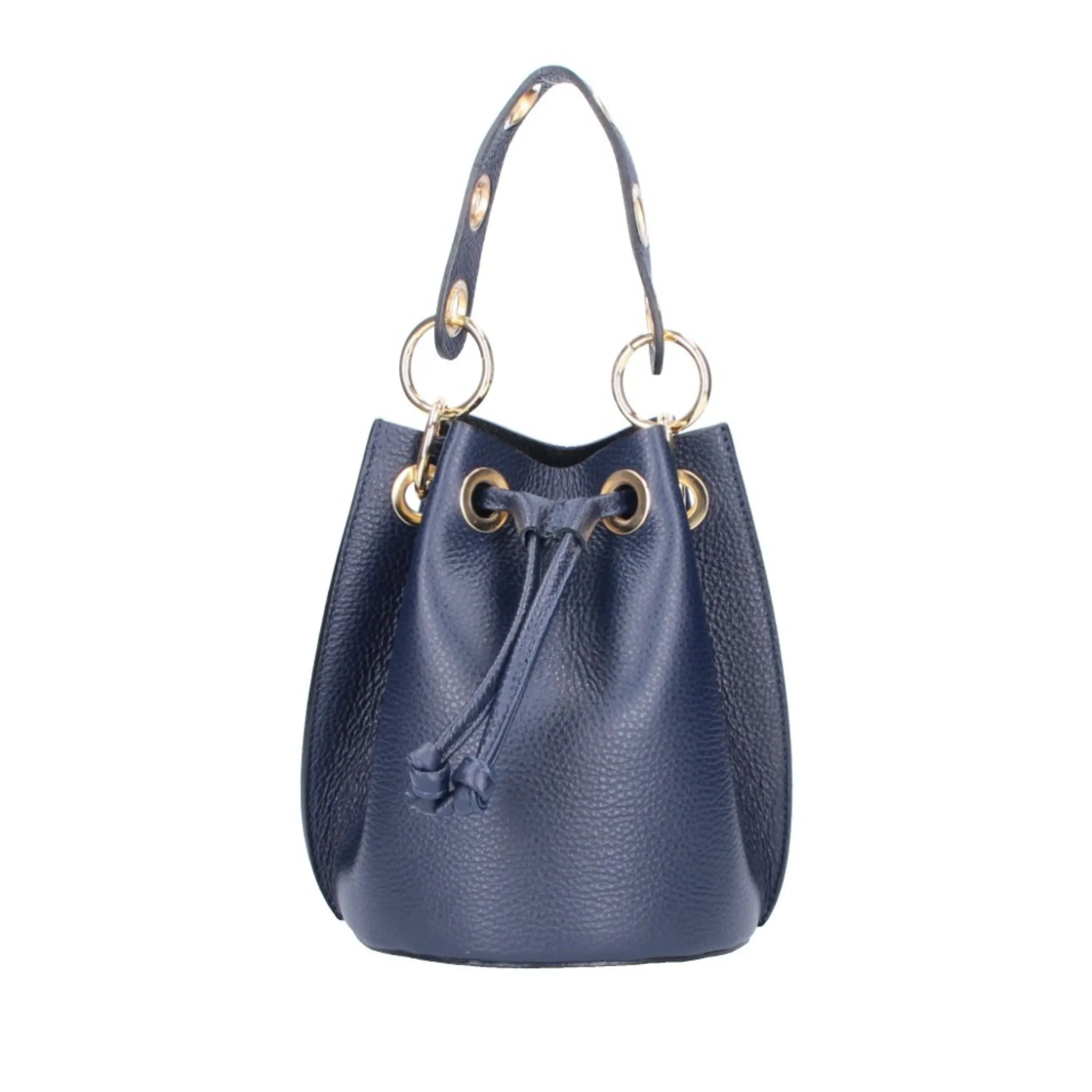 The Leather Bucket Bag