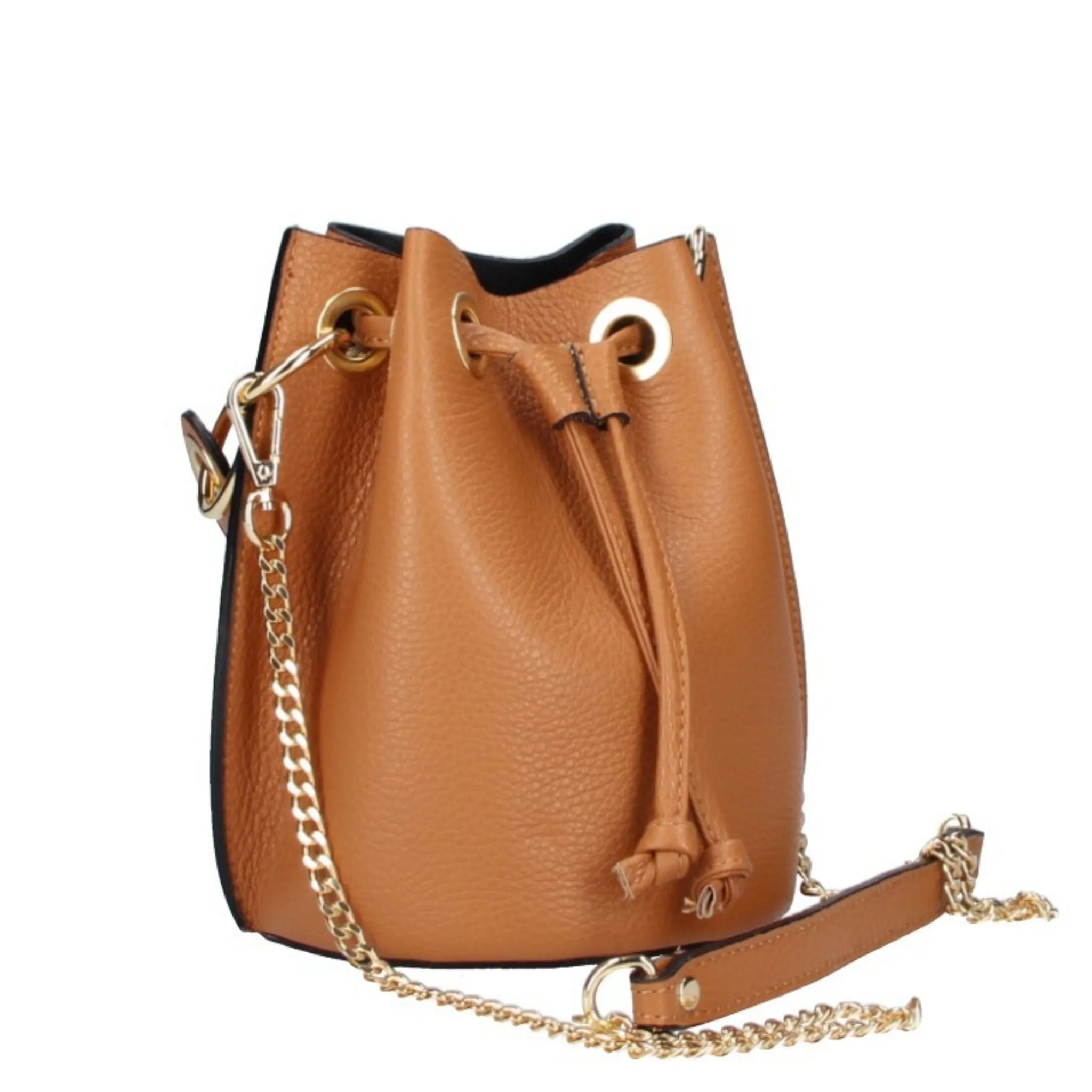 The Leather Bucket Bag