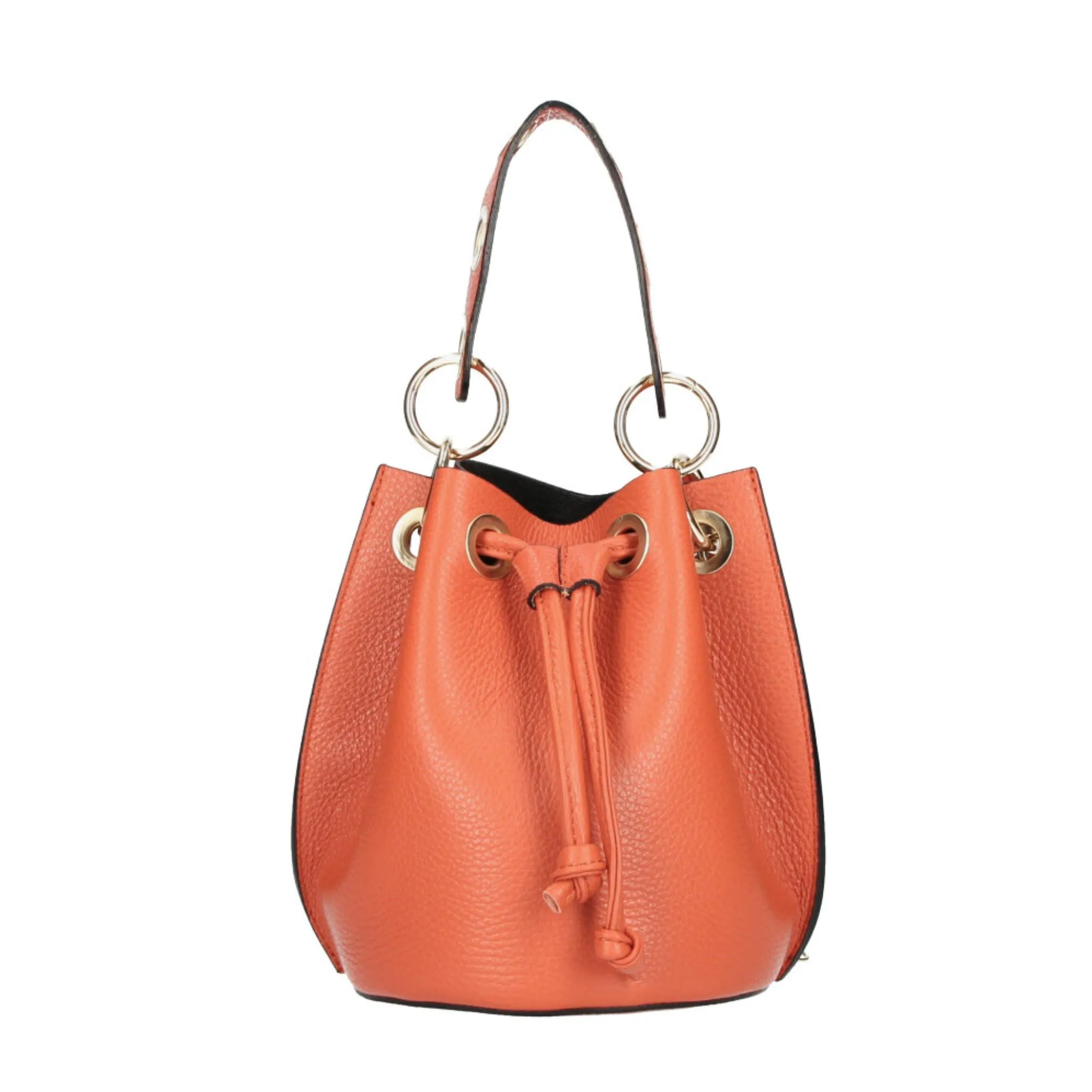 The Leather Bucket Bag