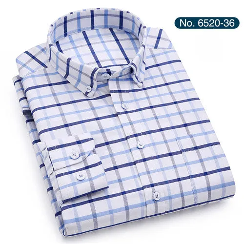 Thick Stripe Long Sleeve Shirt #652XX