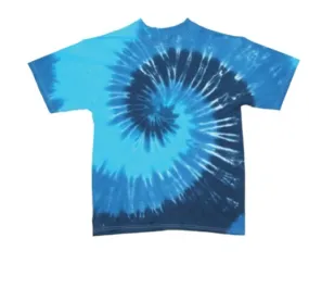 Tie Dye Short Sleeve Tee - Blue Spin