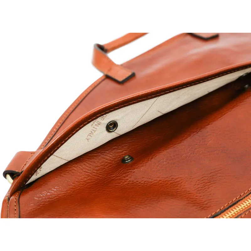 Travels with Charley - Leather Garment Bag