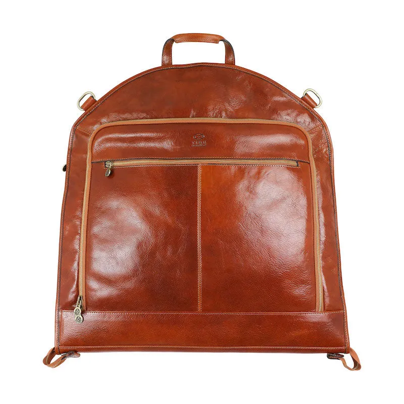 Travels with Charley - Leather Garment Bag