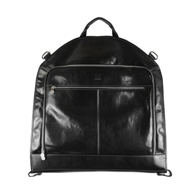 Travels with Charley - Leather Garment Bag