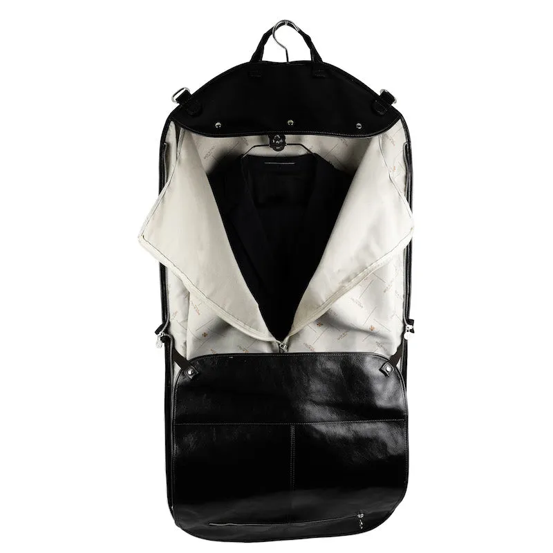 Travels with Charley - Leather Garment Bag