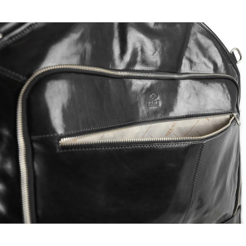 Travels with Charley - Leather Garment Bag