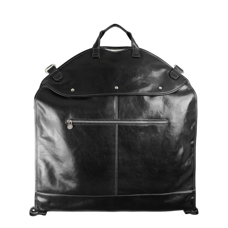Travels with Charley - Leather Garment Bag