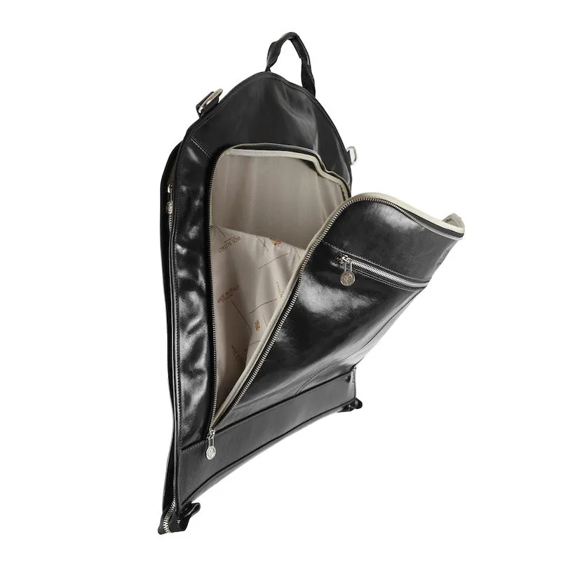 Travels with Charley - Leather Garment Bag
