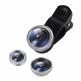 Universal 3IN1 Clip-on Phone Camera Lens. L( M 25)