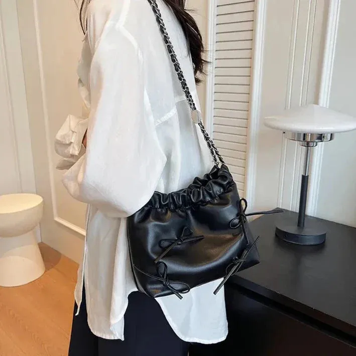 Uniwim Bowen Charm Tie Crossbody Bag