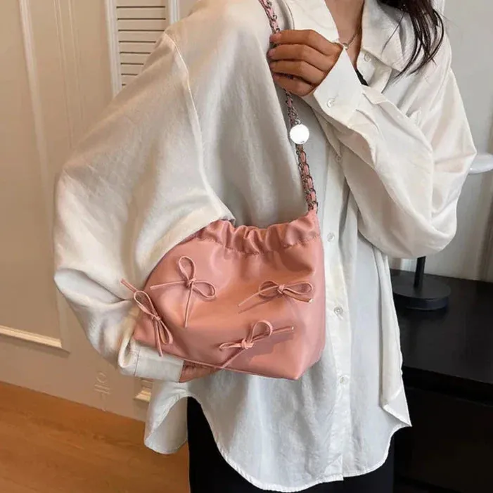 Uniwim Bowen Charm Tie Crossbody Bag