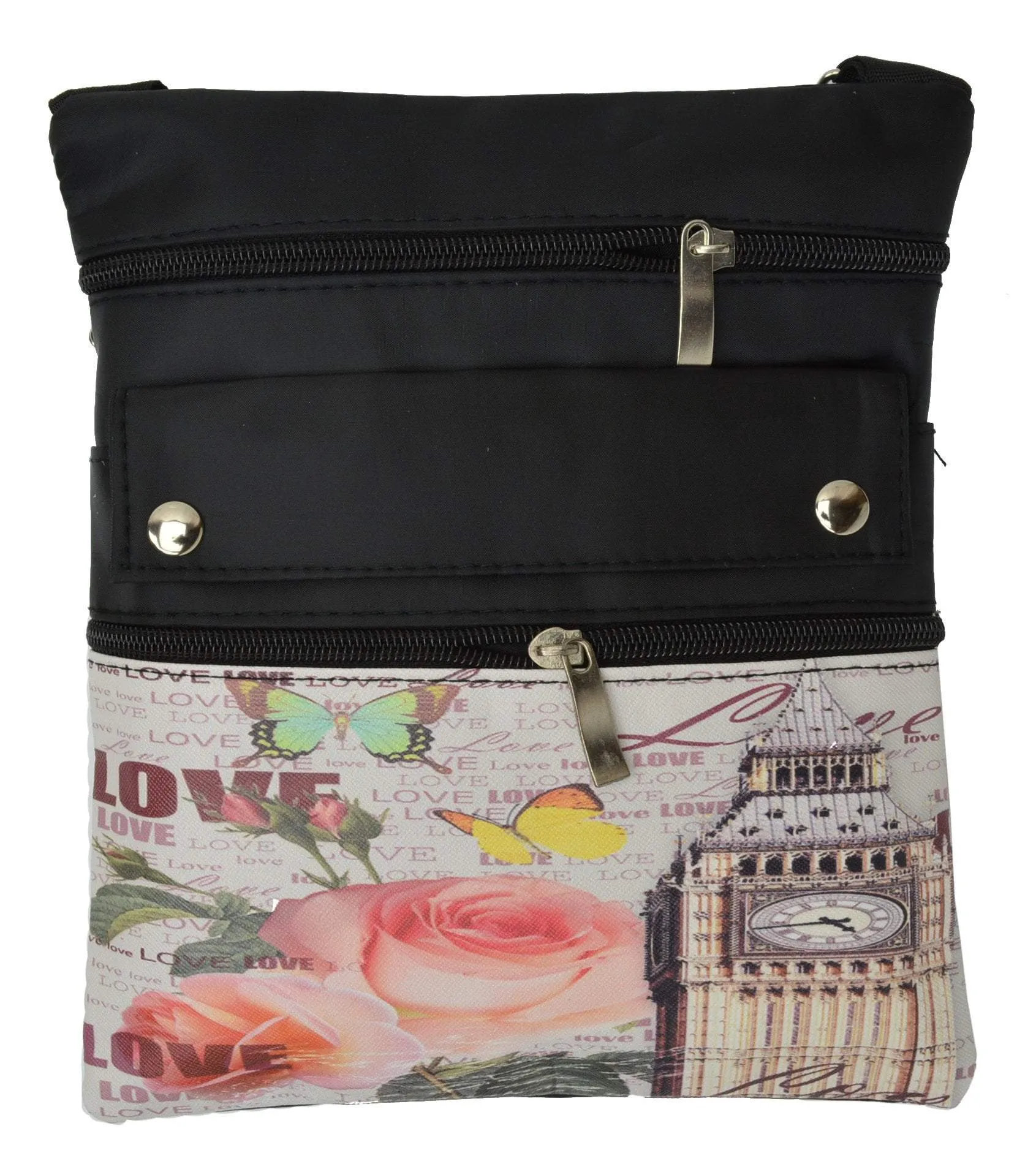 Women's Designer Crossbody Handbag with Art Prints By Marshal